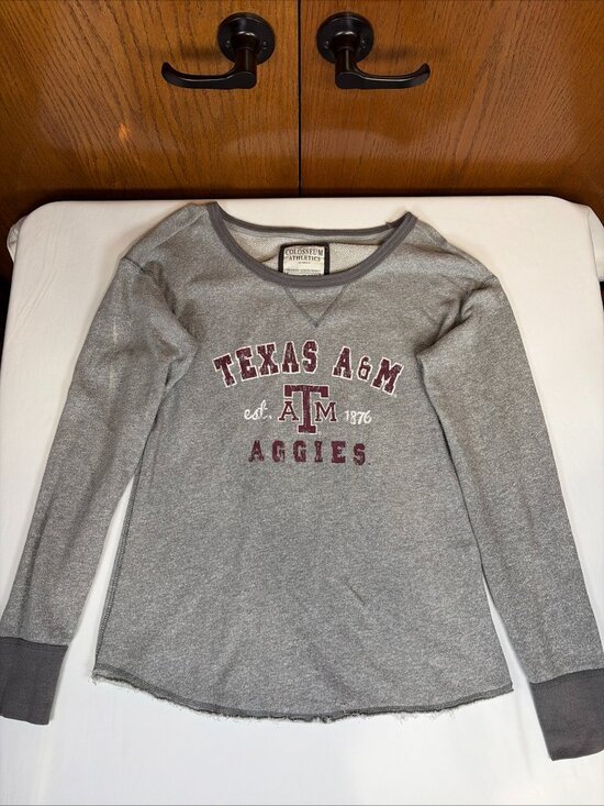 Colosseum Tops - Colosseum Texas A&M Aggies Sweatshirt Women's XL Gray